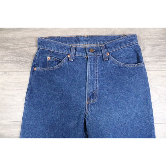 Vintage 80s LEVIS 509 0217 Orange Tab Jean 29x32 (Tag 30x34) - Picture 4 of 11